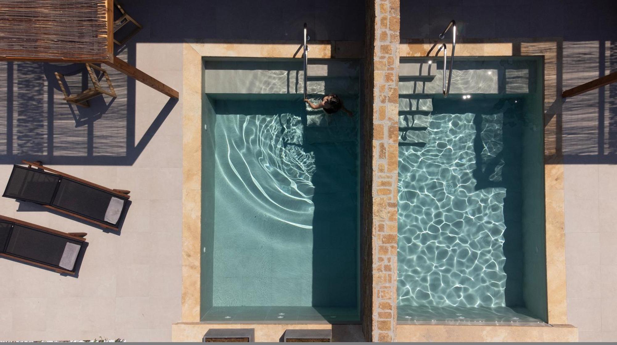 Pnoes Luxury Suites Paliouri Bagian luar foto